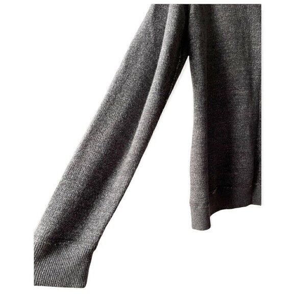 Gilly Hicks Gray Zip Up Hoodie Women Size Medium Long Sleeve Sweatshirt - Picture 4 of 9